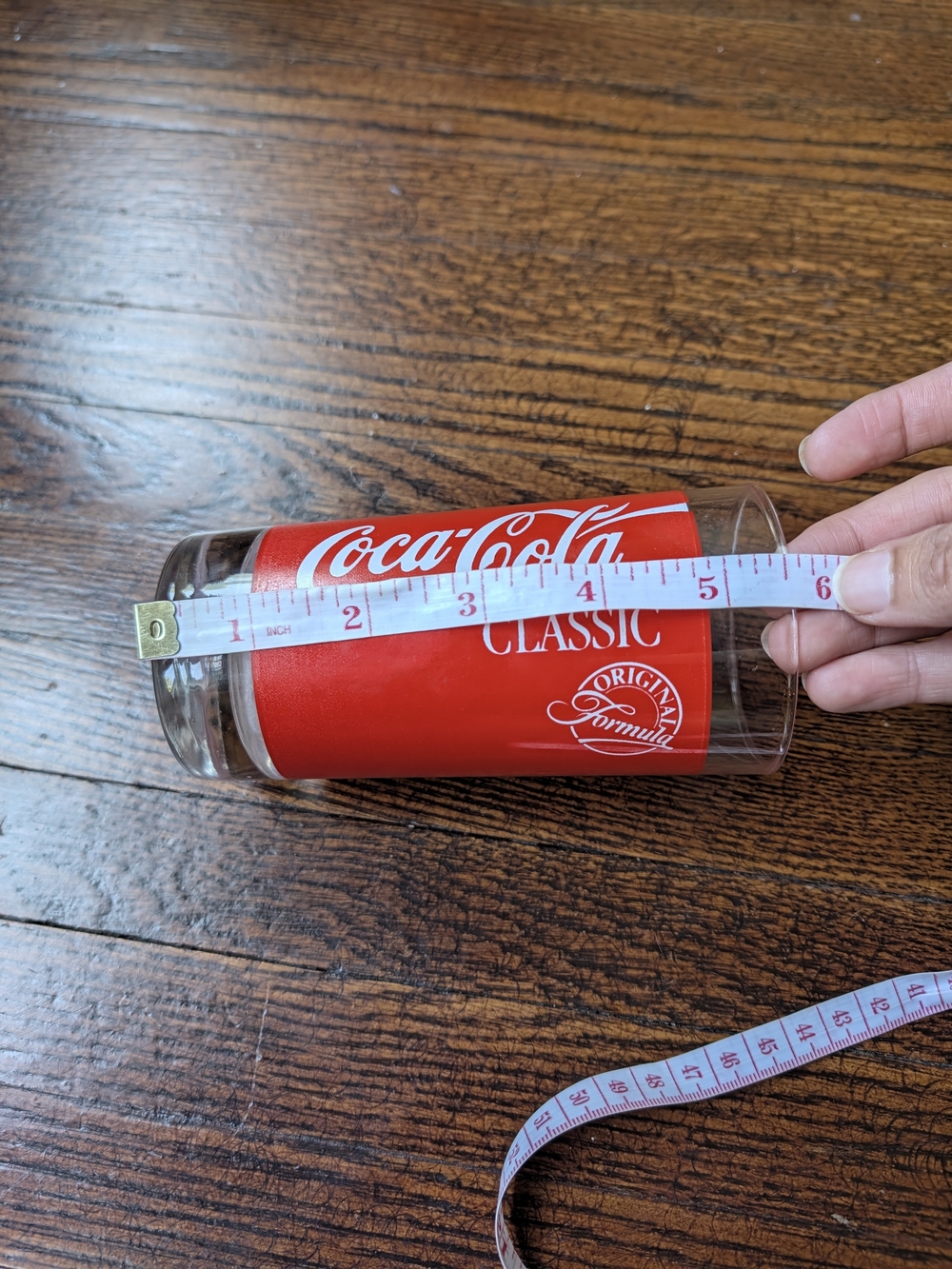 Vintage German Coca Cola Classic Originial Formula Glass Tumbler Collectible